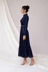 Novelle Pleated Dress