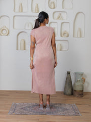 Enigma Metallic Dress