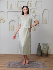 Verve Metallic Dress