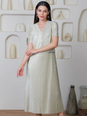 Verve Metallic Dress