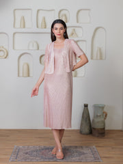 Verve Metallic Dress