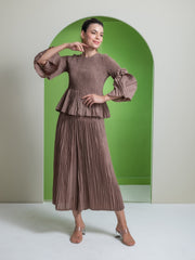 Dusk Pleated Co-ord Set