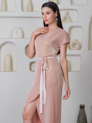 Luminique Metallic Dress