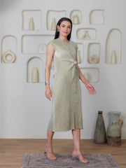 Enigma Metallic Dress