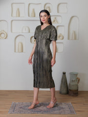 Serenade Metallic Dress