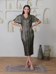 Serenade Metallic Dress