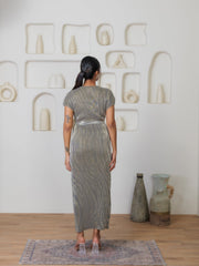 Luminique Metallic Dress