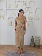 Enigma Metallic Dress