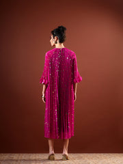 Meaden Pleated Dress