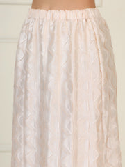 Elysia skirt set in Ivory Blush