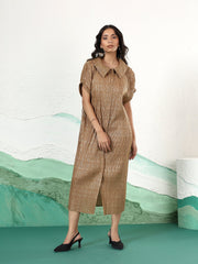 Luxeline Metallic Dress