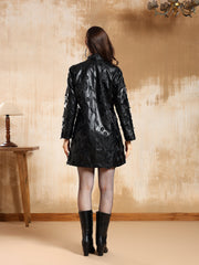 Zyra Faux Leather Jacket