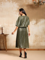 Aurea Metallic Dress