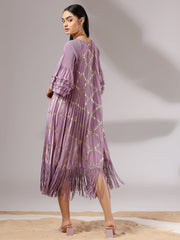 Zaria Metallic Dress