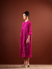 Meaden Pleated Dress