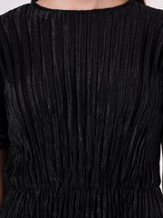 Violet Metallic Dress