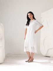 Palm Lace Dress