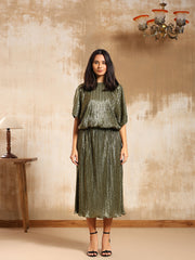Aurea Metallic Dress