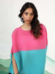 Eterna Colorblock Kaftan Dress