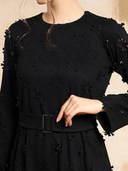 Nova Suede Fringe Dress