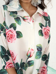 The Rose Shirt Dress