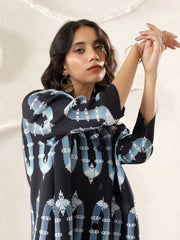 Wave Crest Shirt Dress