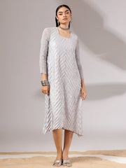 Sylva Metallic Dress