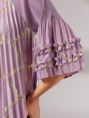 Zaria Metallic Dress