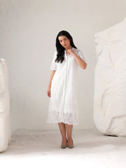 Palm Lace Dress