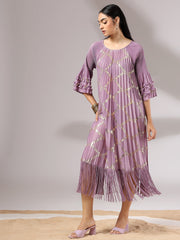 Zaria Metallic Dress
