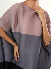 Eterna Colorblock Kaftan Dress