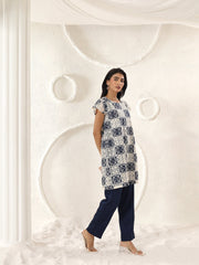 Indigo Mosaic Coord Set
