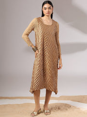 Sylva Metallic Dress