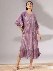 Zaria Metallic Dress