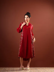 Sephia Pleated Dress