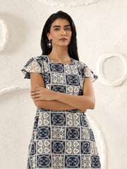 Indigo Mosaic Coord Set
