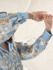 Celestia Cutwork Jacket Coord Set