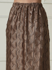 Elysia skirt set in Mocha
