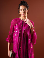 Meaden Pleated Dress