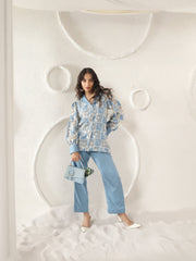 Celestia Cutwork Jacket Coord Set