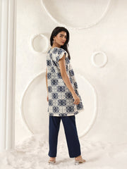 Indigo Mosaic Coord Set