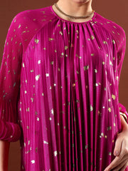 Meaden Pleated Dress