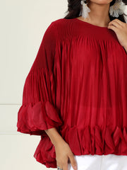 Riva Top in Ruby Red