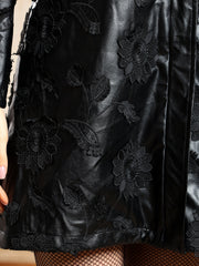 Zyra Faux Leather Jacket