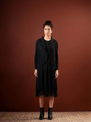 Veridian Dress with Coat