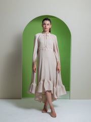 Celestial Pleated Dress
