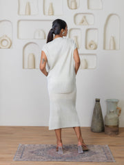 Sheen Metallic Co-ord Skirt set