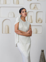 Sheen Metallic Co-ord Skirt set