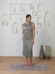 Sheen Metallic Co-ord Skirt set