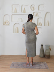 Sheen Metallic Co-ord Skirt set